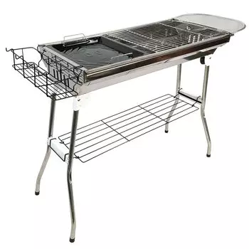 Алиса в стране разных товаров Сумка для хранения барбекю Кемпинг Приправа Железный гриль, складной, гриль, 2-сторонний гриль, Теппаньяки, Барбекю,