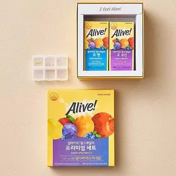 [Alive] Once Daily Для женщин и Для мужчин Подарочный набор (120 дней стоит)