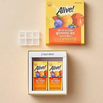 [Alive] Подарочный набор Once Daily Multi (120 дней стоит)