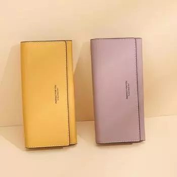 Aliwood простой женский кошелек дизайнерский кожаный клатч женские длинные кошельки женские кошельки с ремешком зажим для денег держатель для карт бордовый