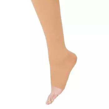 Alkea Unsilk 2 высокие носки без пальцев эластичные чулки светло-коричневые размер M 20273
