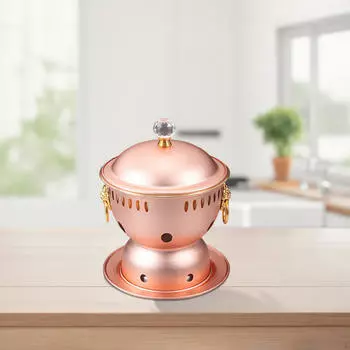 Алкогольная плита Горшок Медный буфет для семейных встреч барбекю вечеринок Rose Gold