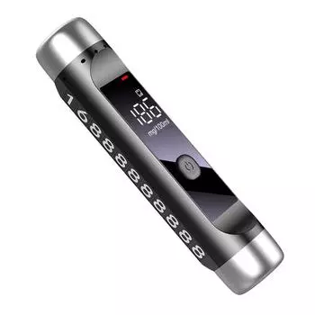 Алкотестер + Временный парковочный номерной знак + Разбиватель окон Электронный цифровой алкотестер Портативный детектор алкоголя DUI LED дисплей