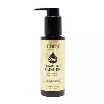 All About Clean 2-in-1 Makeup Removing Cleanser 3.38 oz | Gentle Face Cleanser Toner & Eyes Remover, 1 piece