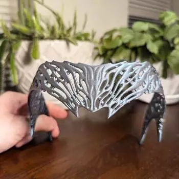 All Along Crown Легкий удобный материал для 3D-печати Тематические вечеринки Корона Тиара Аксессуары для волос синий