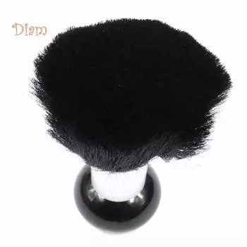 ALL FASHION MALL Профессиональная щетка для стрижки волос, тряпка для шеи, чистящее средство для парикмахерских, парикмахерских Black Silver