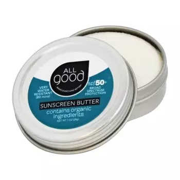 All good sunscreen butter sunscreen white 28g white natural