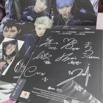 All Hours All Hours Autographed Foca Poster Non-sale Album