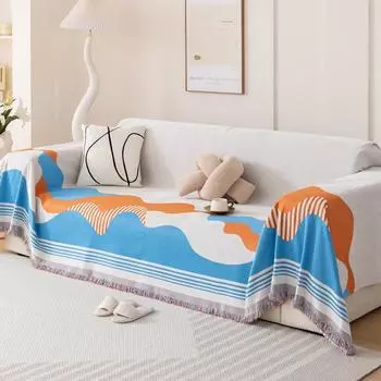All-inclusive Universal Sofa Towel, Anti-cat Scratch Cover, Full Cover Sofa Cushion Cover, Sofa Cover Blanket, Single and Three Person Universal 180*130cm