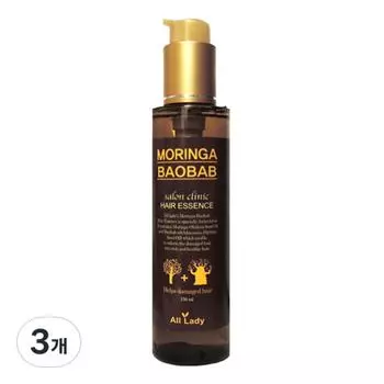 All Lady Moringa Baobab Hair Essence, 150ml, 3 units