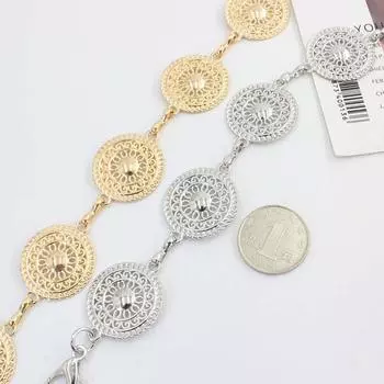 All-match Chain on Pants Women Waist Chain Body Chain Metal Waist Belts Waist Corset Chain Belts золотой