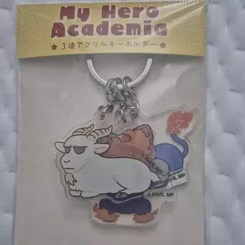 All Might Todoroki Shoto Endeavor Animal Keyring
