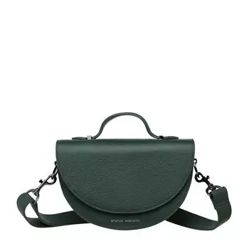 ALL NIGHTER Наплечная сумка для кроссбоди для взрослых Кожа Корейская кожа Зеленый [Status Anxiety] Женщины, Сумка, Сумка, Ремешок, Воловья кожа, Сумка, зелёный