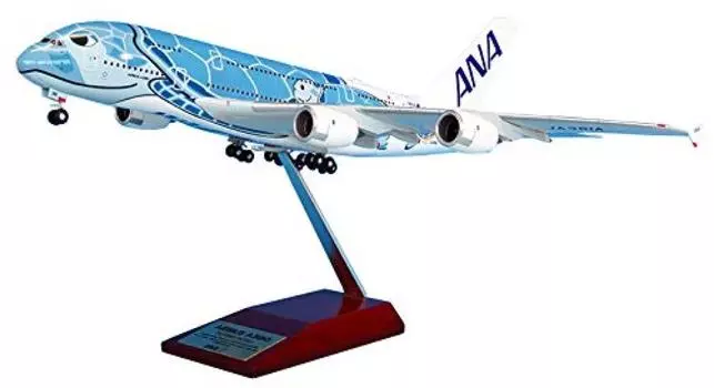 All Nippon Airways Trading A380 JA381A FLYING HONU ANA Blue Finished Product Limited 1/200 синий
