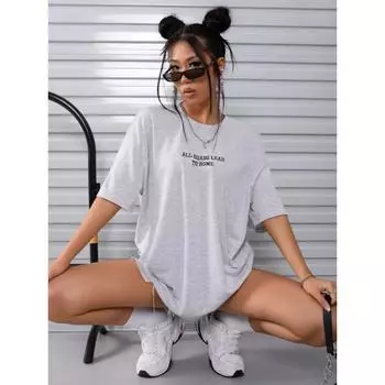 Все дороги ведут в Рим Простые женские топы с коротким рукавом с принтом в уличном стиле, повседневная одежда больших размеров, женские футболки All-math S