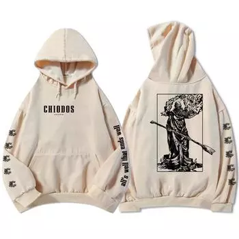 All s Well That Ends Well Hoodies Rock Band CHIODOS Printing Sweatshirts Long Sleeve Casual Male Pullovers Streetwear S