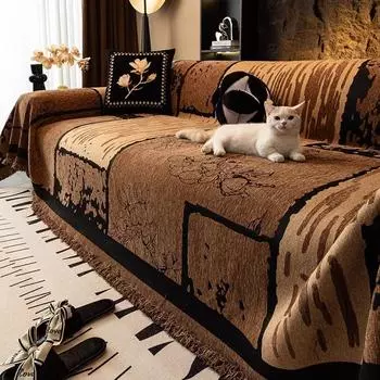 Чехол для дивана Bohemia Funda для летнего отдыха на природе из шенилла для пикника, летние чехлы для диванов, коврики, пледы 180x130