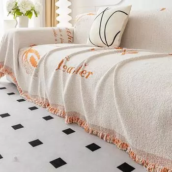 All-season Sofa Cover Dust-proof Cushion Chenille Sofa Cover All-inclusive Anti-cat Scratch Cover Blanket 180*130cm