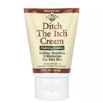 All Terrain, Datch The Itch® Cream, успокаивающий крем, 2 жидких унции (59 мл)