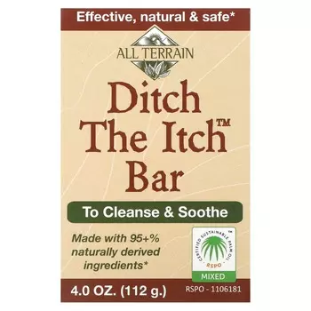 All Terrain, мыло Datch The Itch, 4 унции (112 г)