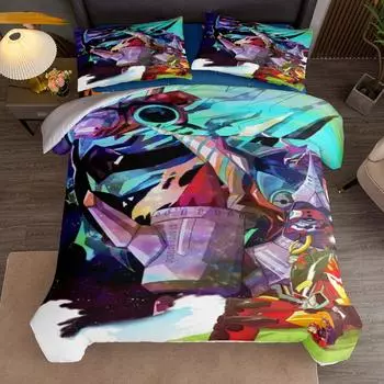 All the Lights in the Sky are Stars Duvet Cover Set King Queen Double Full Twin Single Size Bed Linen Set 140x210cm