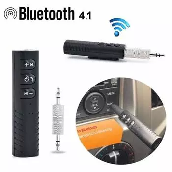 All you Disire 3,5 мм беспроводной Bluetooth аудиоприемник стерео музыкальный адаптер для автомобильного динамика чёрный