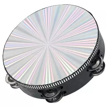 AllBright Tambourine Percussion Karaoke Performance Instrument Enliven Performance Theater (20см)