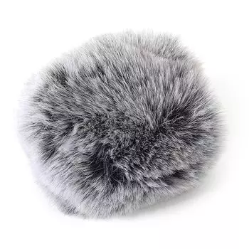 AllBright Windscreen Wind Jammer Microphone Cover Stereo Microphone Microphone Wind Noise Noise (9cm) серый