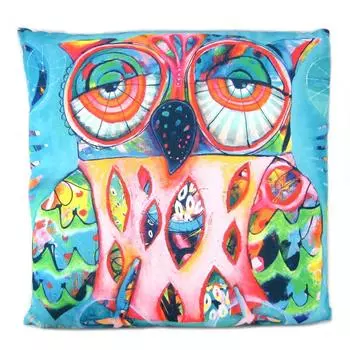 Allen Designs [P5657] Дизайнерская подушка в виде совы Allen Designs - 45x45см