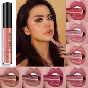 Allenshaw Creamy Lip Gloss Матовая стойкая губная помада 1#