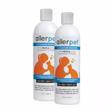 Allerpet Cat 2 упаковки по 12 унций оранжевый