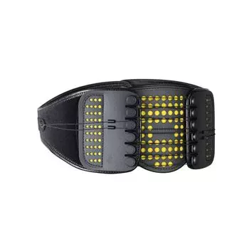 Allgu SS BELT Спортивная поддержка Запатентованный гольф-наклонный шкив для таза Включает в себя мобильный пояс для сумки, структуру, опору, осанку, туловище, чёрный