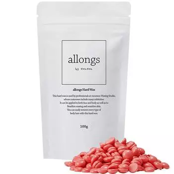 Allong Berry Твердый воск Berry для всех зон, 100 г, 1 шт.
