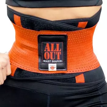 ALLOUT Waist Shaper пояс для мужчин и женщин (Л, Оранжевый) оранжевый