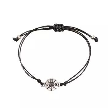 Alloy Bracelet Men Woman Decorative Fashionable Easy Matching Braided Adjustable Bangle Ornament Jewelry Birthday Gift