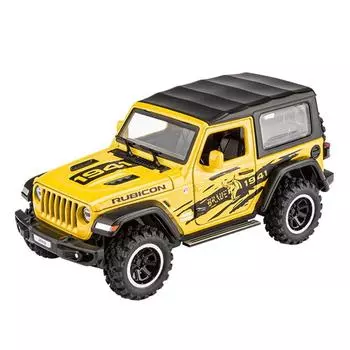 Alloy Car Model Wrangler Diecast Offroad Vehicle Toy For Gifts And Display
