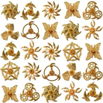 Alloy Mini Fingertip Small Gyro, Metal Small Mini Hand Rotating Alloy Small Gyro