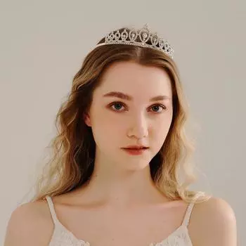 Сплав горный хрусталь день рождения корона гребень свадебный свадебный аксессуар для волос детский повязка на голову со стразами корона