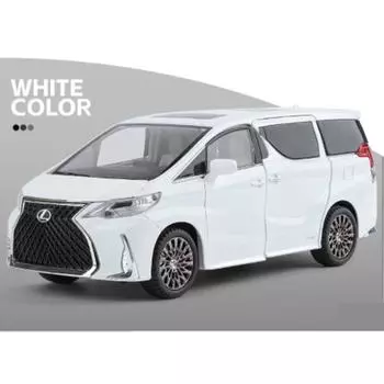 Alloy Simulation Lexus Commercial Vehicle Model Children Toy With Key Remote