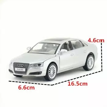 Alloy Simulation Luxury Sedan Model Toy With Sound And Light Functions