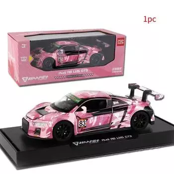 Alloy Simulation Sf Dragon Pattern Graffiti Racing Car Model Toy Gift For Pink 83