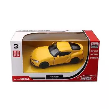 Alloy Supra Toyota Car Model Toy With Inertia Control For Kids Gift And Display