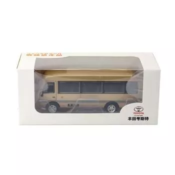 Alloy Toyota Simulation Business Bus Model Toy With Sound And Functions Light