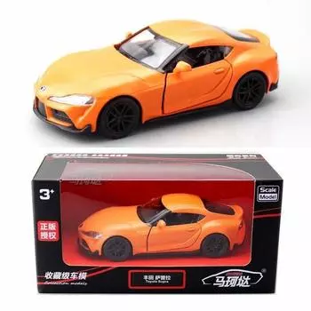 Alloy Toyota Simulation Supra Sports Car Model Toy With Sound And Function Light