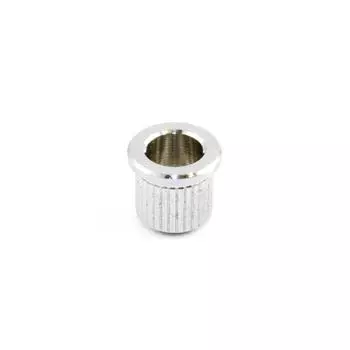 ALLPARTS Втулка для струн для бас-гитары, 4 шт., хромированные наконечники для бас-гитары 6590 Все детали AP-0287-010