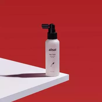 Allsol Немецкая культура стволовых клеток пивных дрожжей Тоник для волос против выпадения волос, 1 упаковка, 100 мл