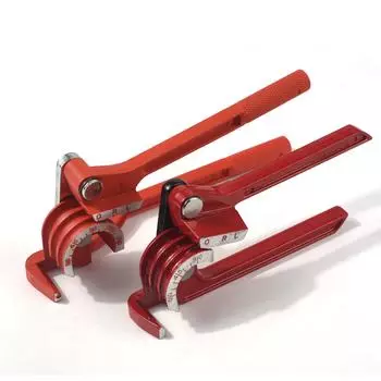 Allsome 1/4 5/16 3/8 Прокатка тормозной трубки из латуни и меди Ручной гибочный инструмент Тип гибочного инструмента для топливных тормозных трубок Ручной инструмент