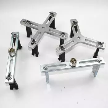 ALLSOME 4 Jaws Fuel Tank Cap Removal Tool Universal Fuel Pump Removal Tool Lock Ring Wrench Anti-Slip Pump Cover Removal Tool