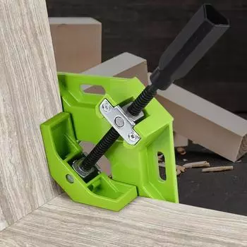Allsome 90 градусов прямоугольный зажим угловой зажим деревообрабатывающий рамный зажим прямоугольный складной инструмент для сверлильного станка HT2912