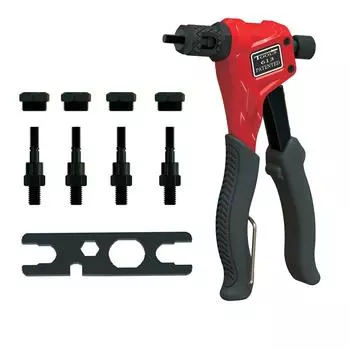 ALLSOME BT-613 Профессиональный комплект гаек для ручных заклепок с метрическими заклепочными гайками M3 M4 M5 M6